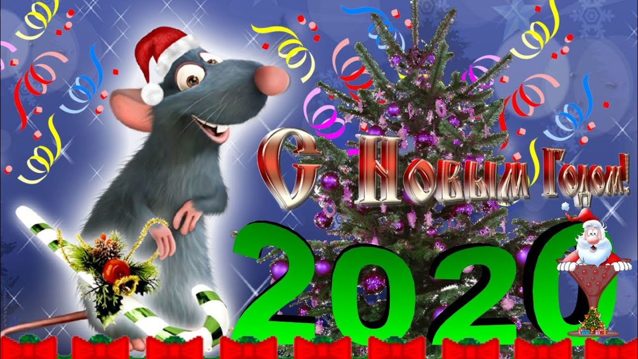 Картинки символ года 2020 крыса для распечатки, раскраски, анимация, поздравления в стихах и прозе