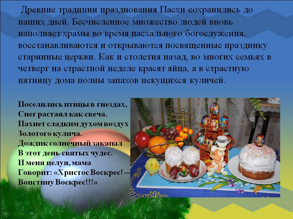 Продолжительность празднования пасхи у православных