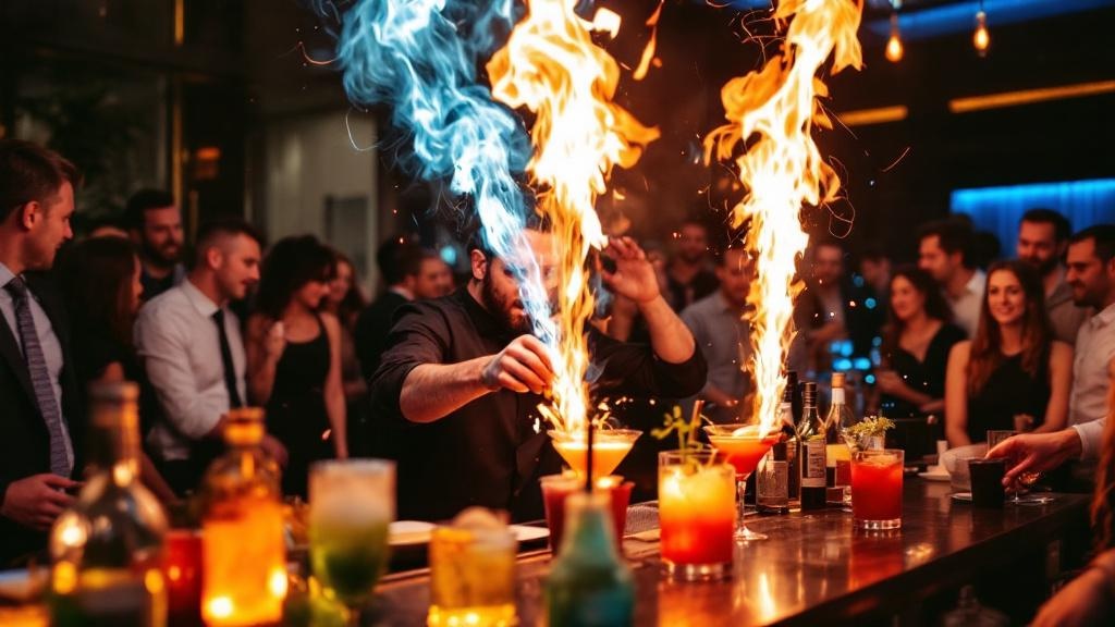 «Бармен шоу на праздник: как удивить гостей и сделать событие незабываемым»