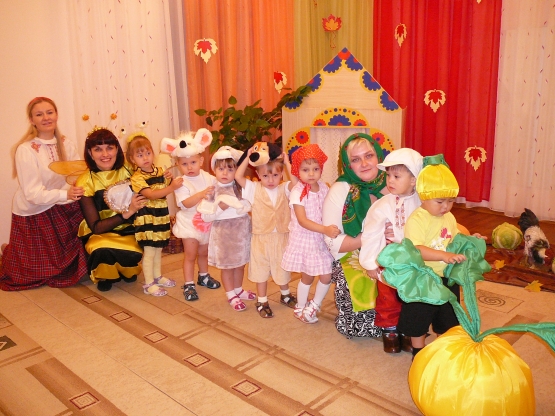 Репка (л. поляк). театральная деятельность в детском саду. для занятий с детьми 4-5 лет