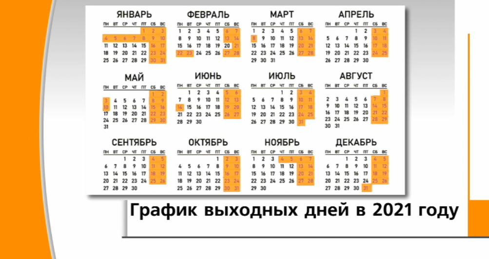 Календарь праздников на 5 декабря 2021 г.