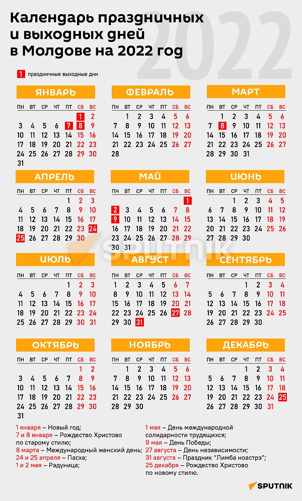 Календарь праздников для украины на 2021 год