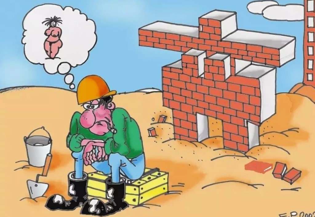 Анекдоты про строителей