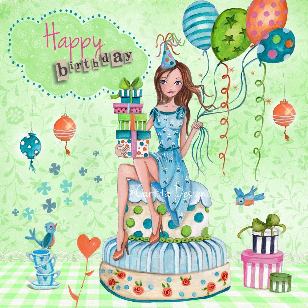 Самые красивые открытки с днем рождения женщине, девушке с красивыми цветами и поздравлением: лучшая подборка