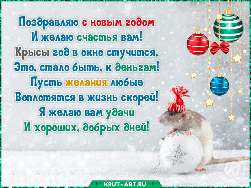 Поздравления с днем рождения родившейся в год крысы женщине, девушке » поздравления на  зедра.ру